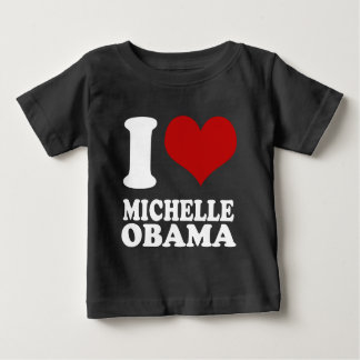 T-shirt Pour Bébé J'aime Michell Obama