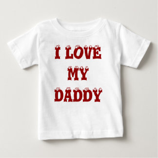 T-SHIRT POUR BÉBÉ J'AIME MON PAPA