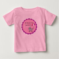Jalon mensuel Anniversaire Fête Tutu Bodysuit
