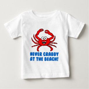 T-shirt Pour Bébé Jamais désagréable à la plage