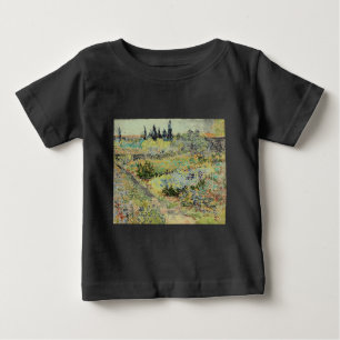 T-shirt Pour Bébé Jardin de Vincent Van Gogh à Arles
