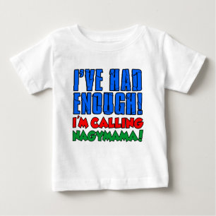 T-shirt Pour Bébé J'Avais Assez Appelé Nagymama