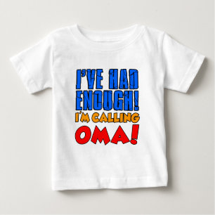 T-shirt Pour Bébé J'Avais Assez Appelé Oma