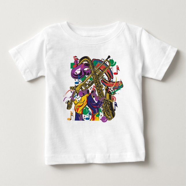 T-shirt Pour Bébé JAZZy (Devant)