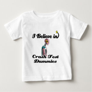 T-shirt Pour Bébé je crois aux mannequins de crash test