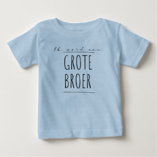 T-shirt Pour Bébé Je deviens un grand frère