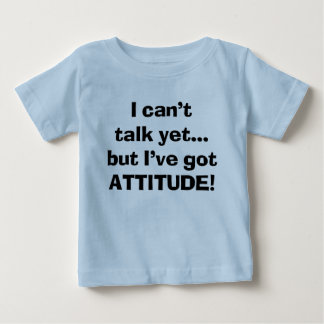 T-shirt Pour Bébé Je ne peux pas encore parler