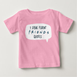 T-shirt Pour Bébé Je parle des devis Fluent FRIENDS™
