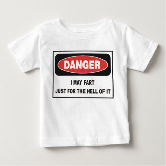 T-SHIRT POUR BÉBÉ JE PEUX PÉTER JUSTE POUR L'ENFER DE LUI