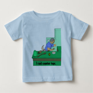 T-shirt Pour Bébé Je pille des plans de travail