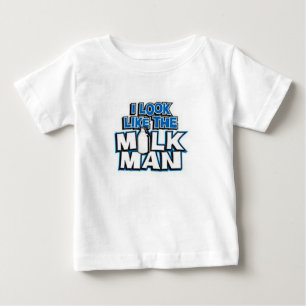 T-shirt Pour Bébé Je ressemble à l'homme de lait