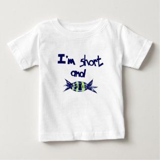 T-shirt Pour Bébé "Je suis court et doux"