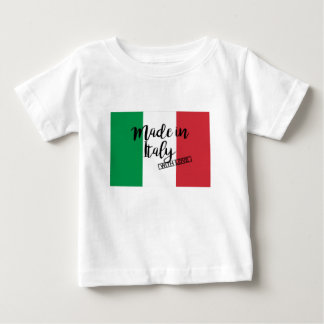 T-shirt Pour Bébé Je suis fabriqué en Italie