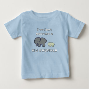 T-shirt Pour Bébé Je suis juste devenu un FRÈRE