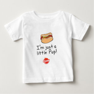 T-shirt Pour Bébé Je suis juste un petit chiot !