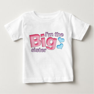 T-shirt Pour Bébé Je suis la grande soeur