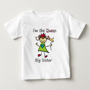 T-shirt Pour Bébé Je suis la grande soeur : Edun Live