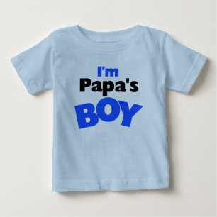 T-shirt Pour Bébé Je suis le garçon de Papa