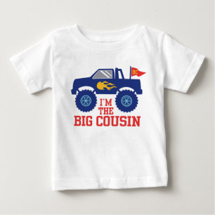 T-shirt Pour Bébé Je suis le grand cousin
