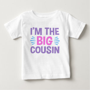 T-shirt Pour Bébé Je suis le grand cousin