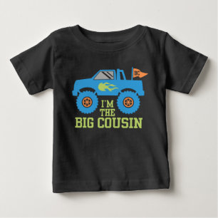 T-shirt Pour Bébé Je suis le grand cousin