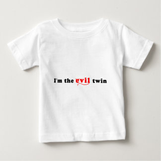 T-shirt Pour Bébé Je suis Le Mal Twin