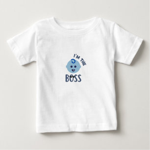 T-shirt Pour Bébé Je suis le patron