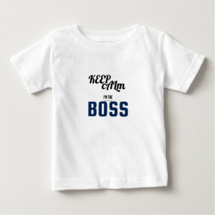 T-shirt Pour Bébé Je suis le patron