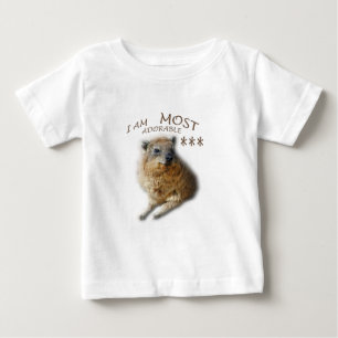 T-SHIRT POUR BÉBÉ JE SUIS LE PLUS ADORABLE