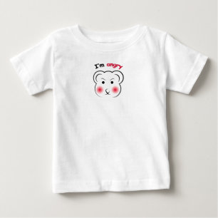 T-shirt Pour Bébé Je suis ours en colère – Conception d'humeur minim