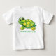 T-shirt Pour Bébé "Je suis SOOOOO MIGNON !"  Tortue de bébé (Devant)