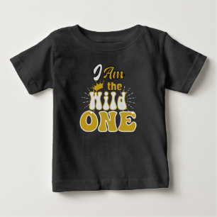 T-shirt Pour Bébé Je suis The Wild One
