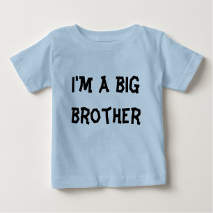 T-shirt Pour Bébé Je suis un frère