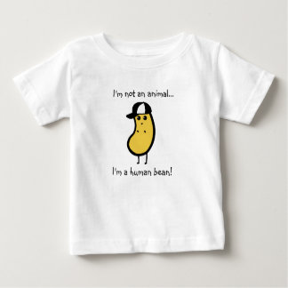 T-shirt Pour Bébé Je suis un haricot humain !