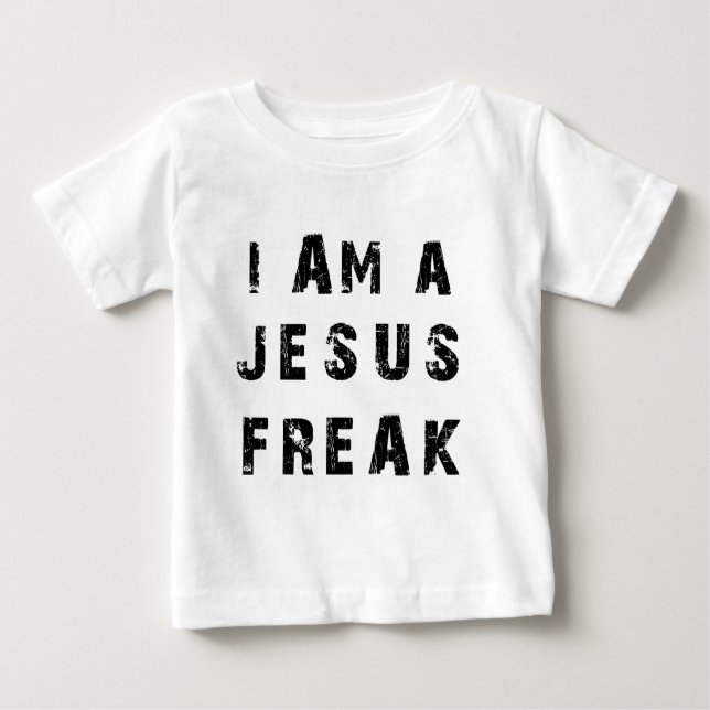 T-shirt Pour Bébé Je suis un phénomène de Jésus (Devant)