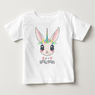 T-shirt Pour Bébé Je suis une licorne