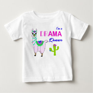 T-shirt Pour Bébé Je suis une reine du théâtre