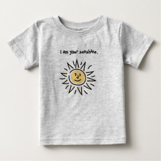 T-shirt Pour Bébé Je suis votre soleil