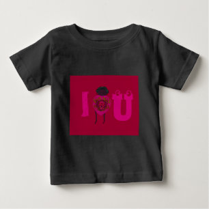 T-shirt Pour Bébé Je t'aime Nakupenda Sana Joyeuse Saint-Valentin