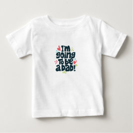 T-shirt Pour Bébé Je vais être papa