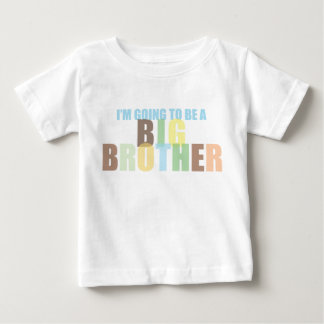 T-shirt Pour Bébé Je vais être un Big Brother