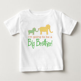 T-shirt Pour Bébé Je vais être un Big Brother