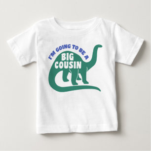 T-shirt Pour Bébé Je vais être un grand cousin