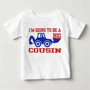 T-shirt Pour Bébé Je vais être un grand cousin