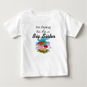 T-shirt Pour Bébé Je vais être une grande robe de Faire-part