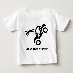 T-shirt Pour Bébé Jeep mes propres cascades