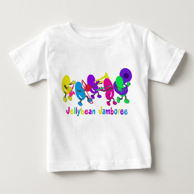 T-shirt Pour Bébé Jellybean Jamboree (Devant)