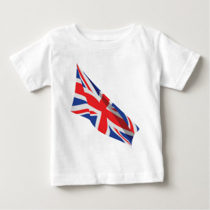 T-shirt Pour Bébé J'entends le drapeau britannique/Union Jack
