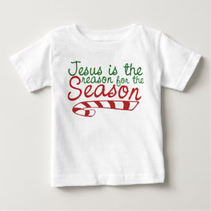 T-shirt Pour Bébé Jésus est la raison de la saison