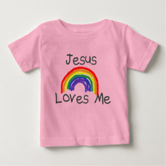 T-shirt Pour Bébé Jésus m'aime